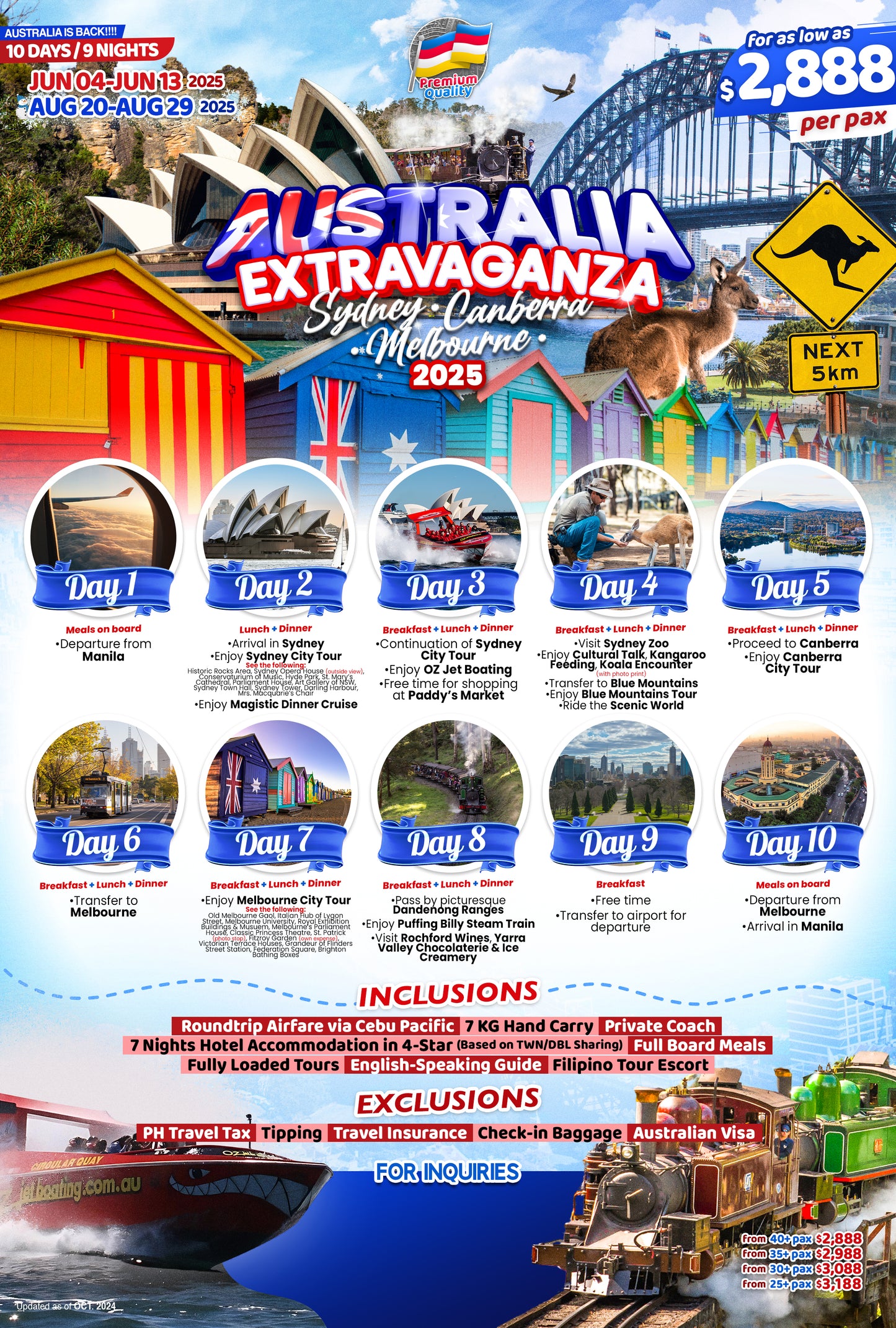 Australia Extravaganza $2888