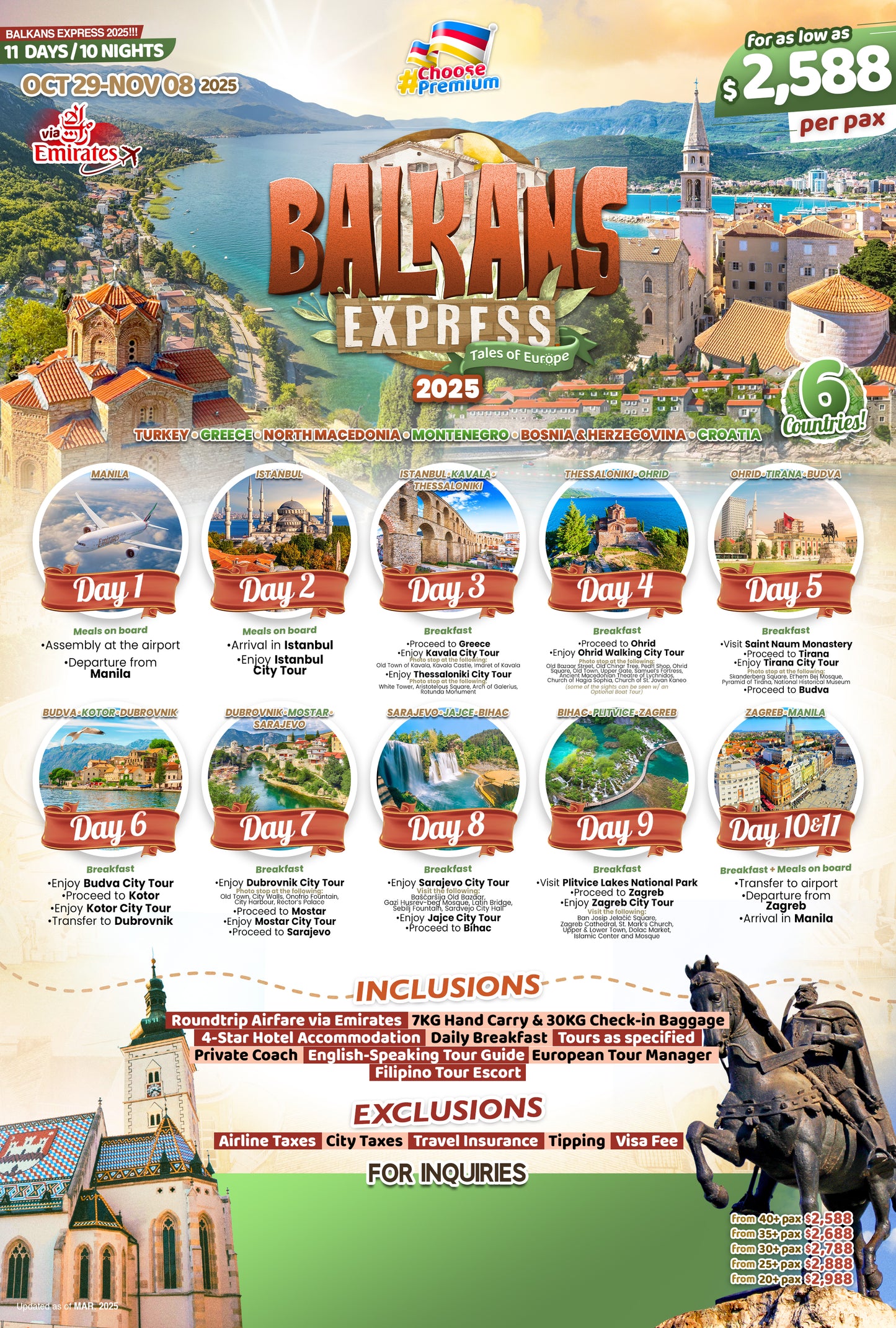Balkans Express $2588