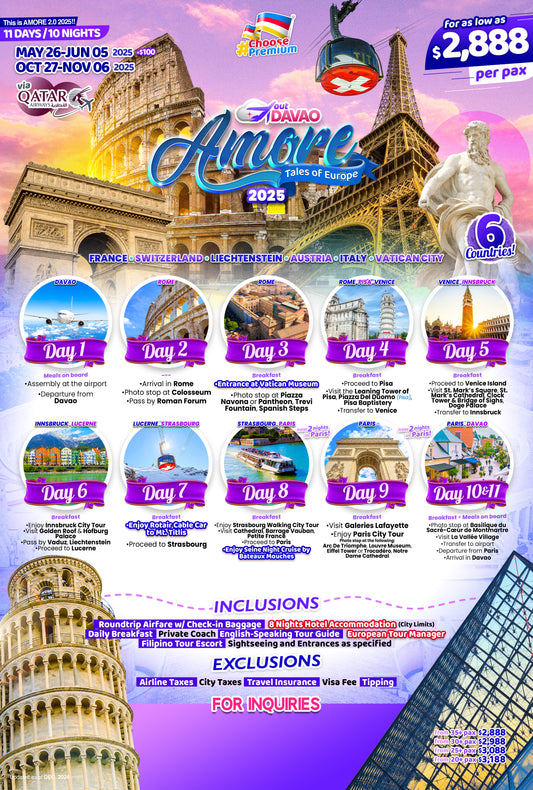 Amore Tales of Europe $2888