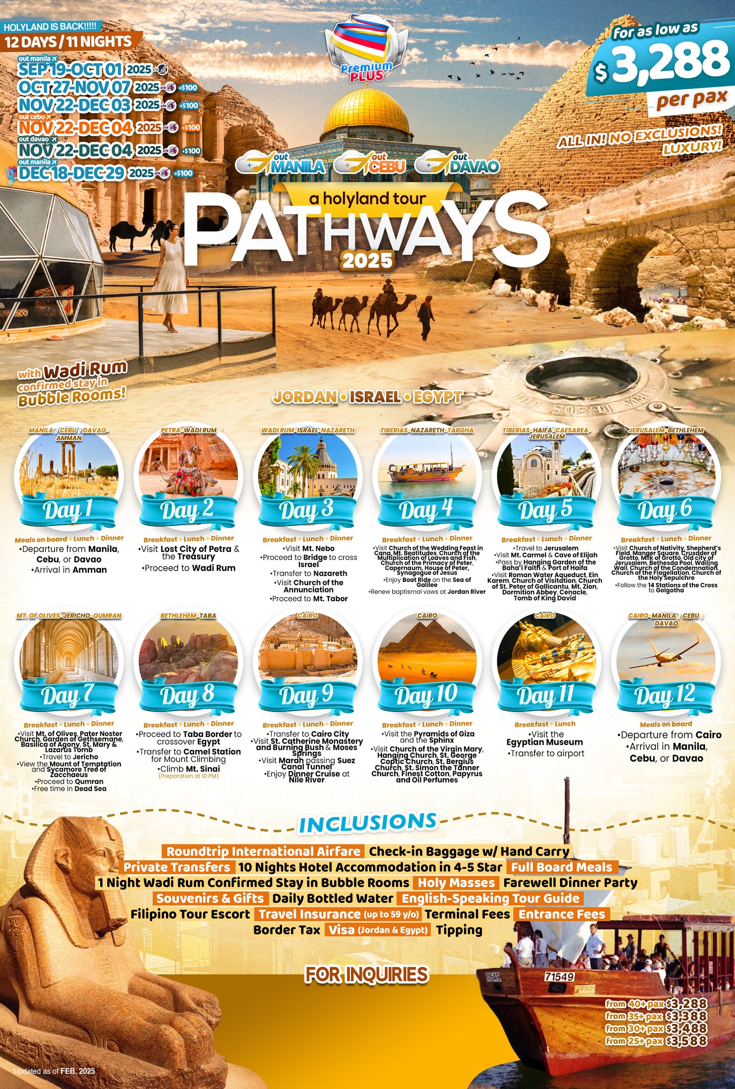 Pathways Holyland $3288