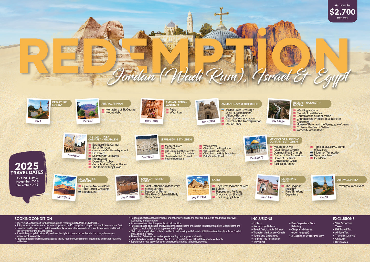 Redemption $2700