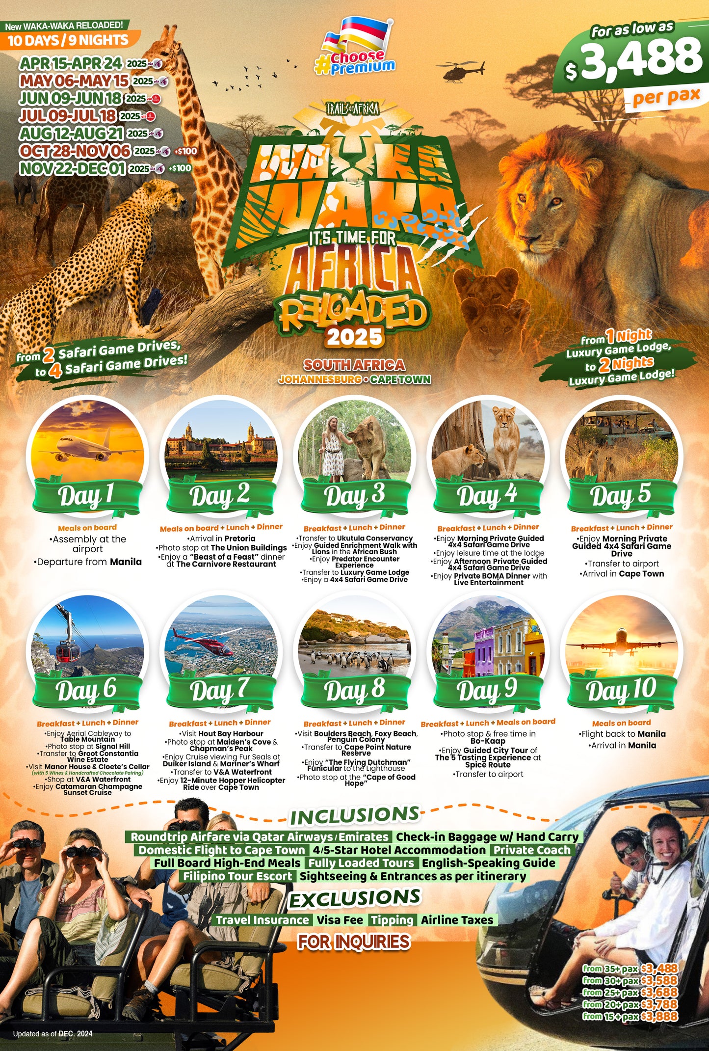 Waka Waka Africa Reloaded $3488